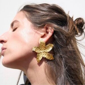 Zara STARFISH EARRINGS NWT 🔥✨🔥✨